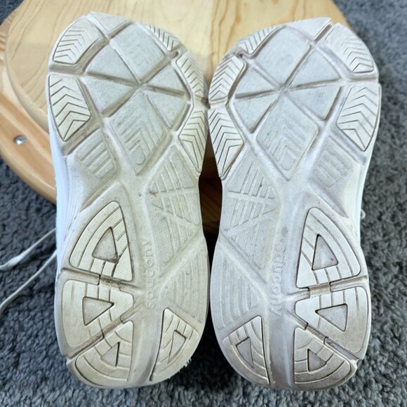 Saucony Guide 17 Running Shoe Womens Size 8.5 Cream Gym Training Sneakers - Picture 8 of 8